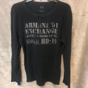 Armani exchange men’s shirt size large